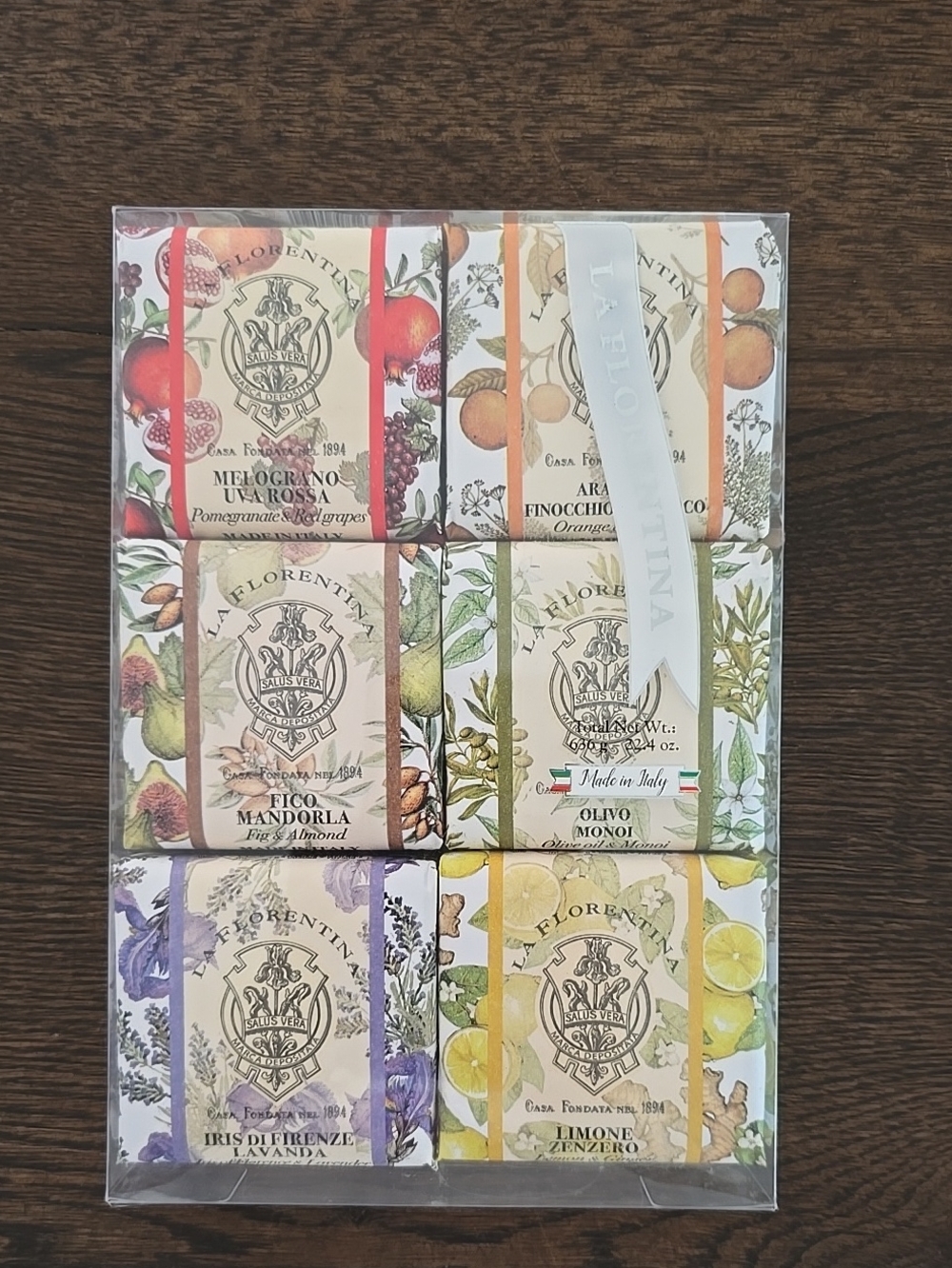 La Fiorentina Assorted Scented Soap Gift Set - Multi
